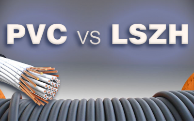 انتخاب پوشش کابل مسی شبکه: PVC یا LSZH؟