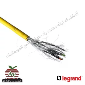 کابل شبکه لگراند Cat6ASFTP با روکش LSZH کد 32778