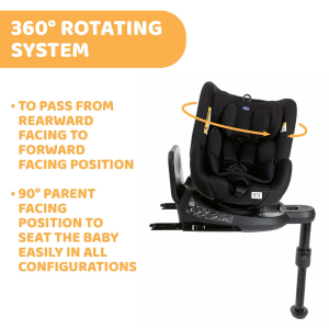 صندلی ماشین چرخشی چیکو مدل سیت تری فیت  seat 3 fit 360 isofix