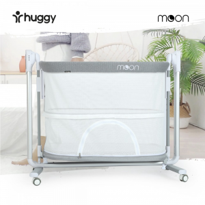 تخت کنارمادر و گهواره برقی هاگی مدل مون  hugyy moon