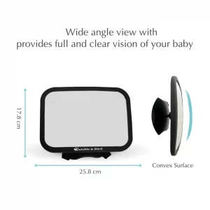 آینه پشت سر صندلی ماشین کودک  برند بامبل برد Bumble &amp; Bird Back Seat Car Mirror