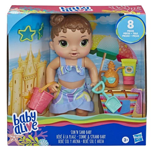 عروسک Baby Alive مدل Beach Baby شرکت هازبرو