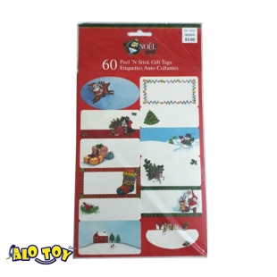 استیکر آمریکایی کریسمس مجموعه ۶۰ عددی