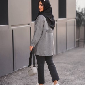 مانتو دانشجویی اداری مدل آویژه