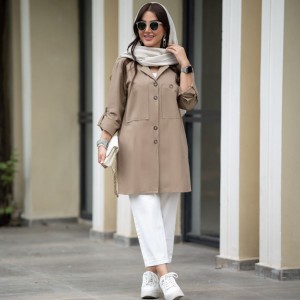 مانتو اسپرت زنانه مدل آوینا کوتاه