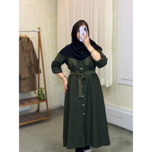 مانتو بلند اداری دانشجویی مدل رعنا(اقتصادی)
