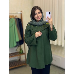 تونیک تابستانه بلند/تونیک دانشجویی/مانتودانشجویی/مدل مهتاب