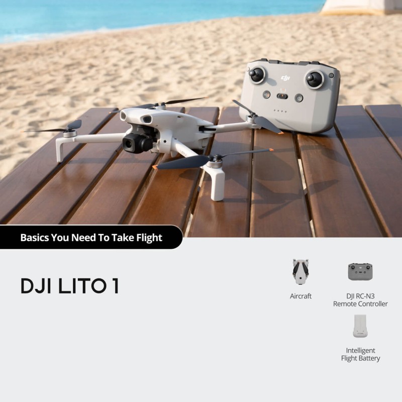 پهپاد DJI Lito 1 | هلیشات سبک و حرفه‌ی DJI