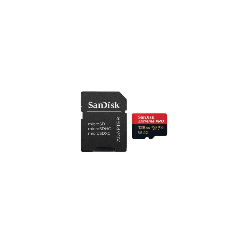 Sandisk 128GB Extreme Pro MicroSDXC UHS-I V30