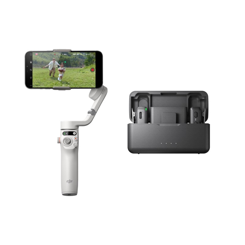 اسمو موبایل6 پلاتینیوم-Osmo Mobile 6 Platinum Gray Vlog Combo