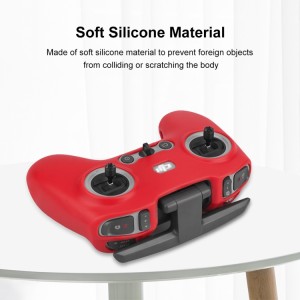 قاب محافظ سیلیکونی  برای ریموت  DJI FPV با بند گردنی مشکی