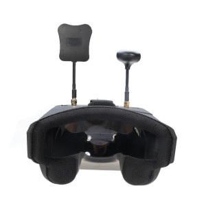 عینک FPV EV800D  | صفحه نمایش ۵ اینچ HD با تنوع آنتن دوگانه (Diversity) و DVR داخلی