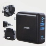 شارژر دیواری سه پورت انکر Anker A2033 PowerPort 3-Port 65W Wall Charger
