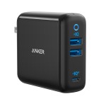 شارژر دیواری سه پورت انکر Anker A2033 PowerPort 3-Port 65W Wall Charger