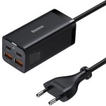 شارژر سوپر فست شارژ تایپ‎‌سی و یو‌اس‌بی 100 وات بیسوس Baseus GaN3 Pro Desktop CCGP000101