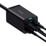 شارژر سوپر فست شارژ تایپ‎‌سی و یو‌اس‌بی 100 وات بیسوس Baseus GaN3 Pro Desktop CCGP000101