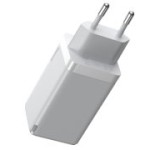شارژ دیواری فست شارژ تایپ سی و یو اس بی 65 وات بیسوس Baseus CCGAN2P-B02 Dual USB-C Quick Charging