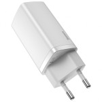 شارژر دیواری فست بیسوس Baseus GaN2 Lite Quick ChargerC+U 65W CCGAN65UE