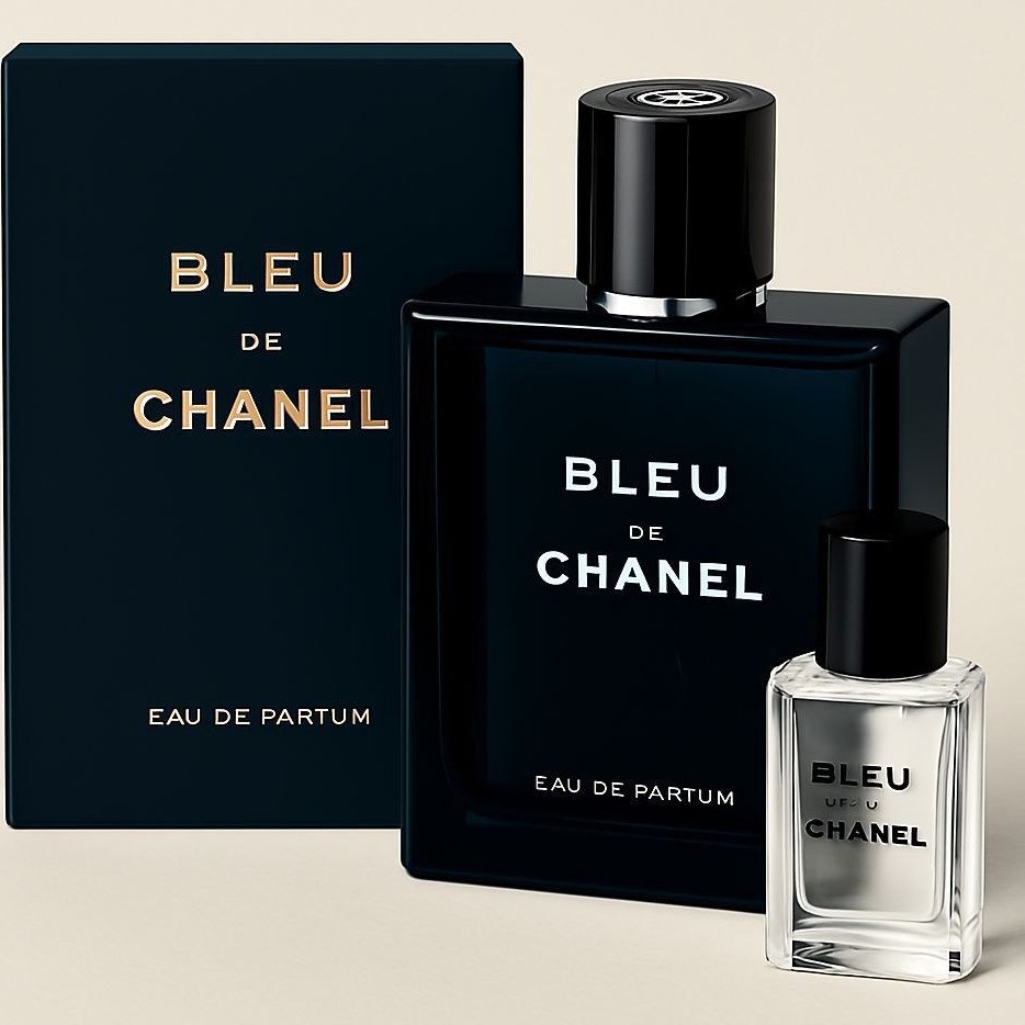 عطر بلو شنل (Bleu de Chanel) _ حجم ۵۵ میل _ گرید A _ برند لوزی _ ماندگاری بالا _ قیمت عمده