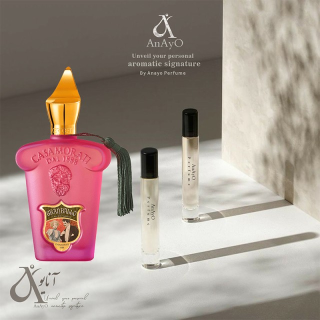 اسانس عطر از برند ژیودان کازاموراتی زرجوف مدل گرن بالو