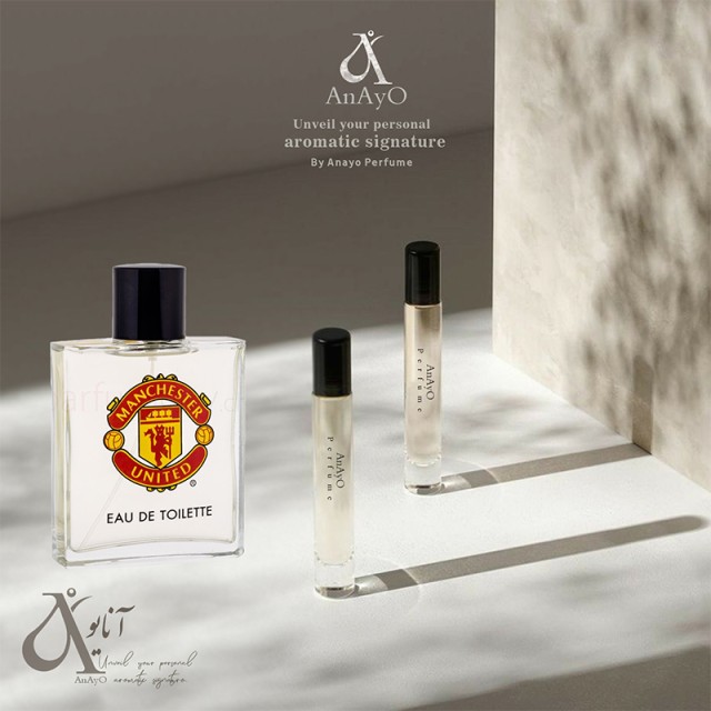 MANCHETER UNITD AF PARFUM POUR HOMME EAU DE TOILETTE 100 ML FOR MEN منچستر یونایتد ای اف پرفیوم ادوتویلت پور هوم مردانه