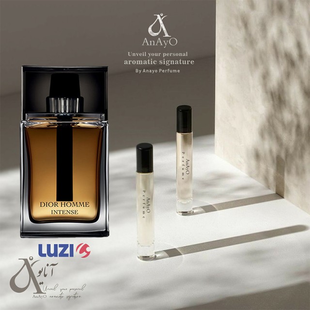 اسانس ادوپرفیوم مردانه عطر لوزی دیور هوم اینتنس حجمی میلی شیرین گرم