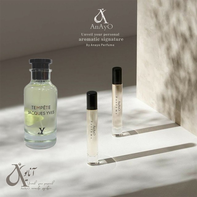 عطر روغنی ادوپرفیوم مردانه فراگرنس ورد مشابه مدل ژاک ایو تمپت رایحه خنک میلی
