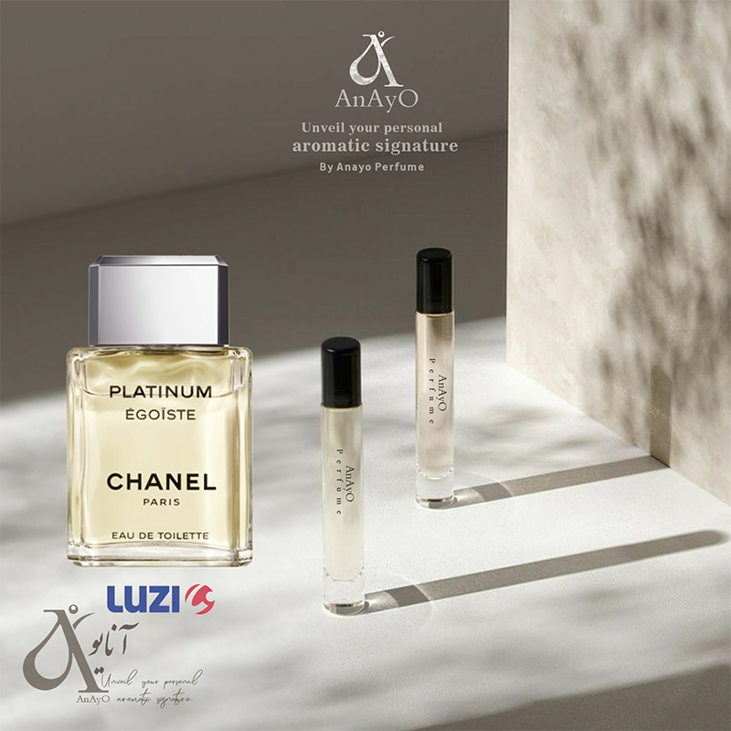 عطر گرمی ادوپرفیوم لوزی مدل آگویست پلاتینیوم حجمی میلی
