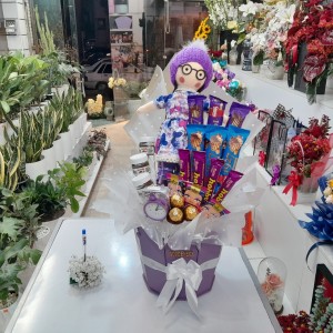 پک عطر ولنتاین دخترکش کد A60 با عروسک و شکلات