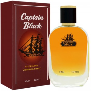 عطر گرمی مردانه مدل کاپیتان بلک