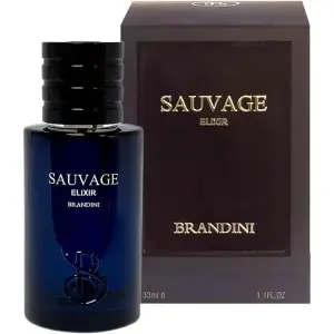 عطر جیبی مردانه برندینی مدل Sauvage Elixir حجم 33 میل