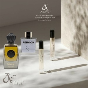 عطر ادوپرفیوم گرمی روغنی مردانه فیکورس لاکچری بلک حجم میلی لیتر تلخ