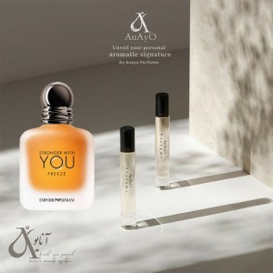 اسانس مشابه ادکلن ادو تویلت مردانه جورجیو آرمانی مدل Stronger With You Freeze حجمی میلی