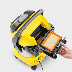 Vacuum-cleaner-patented-filter-removal-technology