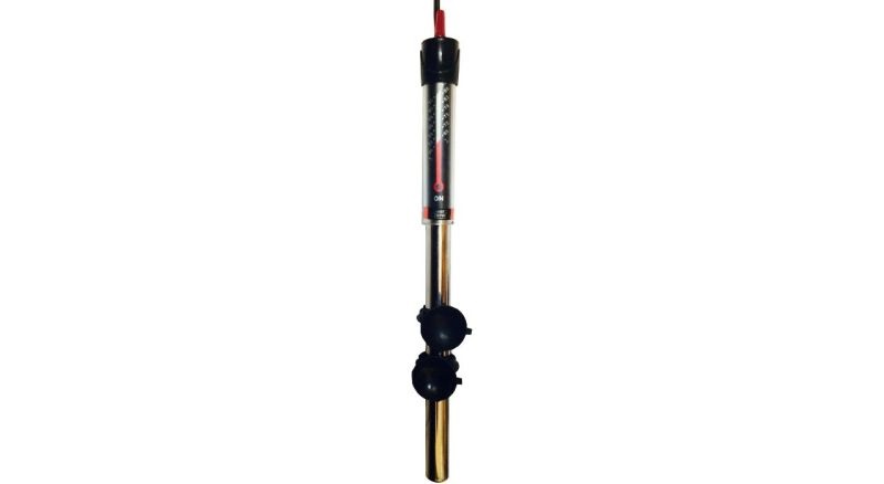 بخاری استیل ضدزنگ آکواریوم آکوا مدل 200W ST-888