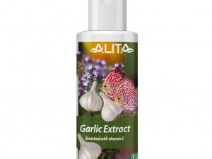 محلول ضد انگل آکواریوم آلیتا مدل Garlic Extract عصاره سیر 120 میل