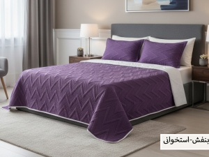 ست روتختی بهاره ساده پنبه‌دوزی دونفره-رنگبندی قابل انتخاب
