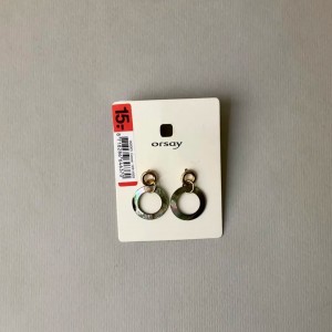 گوشواره پینترستی صدف حلقه‌ای برند orsay 3