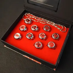 انگشتر شارینگان گروه آکاتسوکی و ایتاچی در ۱۰ مدل