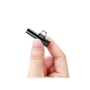 تبدیل Type C بیسوس Baseus L41 Connector CATL41-01 اتصال همزمان هندزفری و شارژر