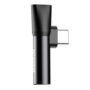 تبدیل Type C بیسوس Baseus L41 Connector CATL41-01 اتصال همزمان هندزفری و شارژر