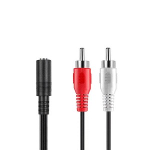 کابل تبدیل جک 3.5 میلی متری به RCA طول 0.3 متر