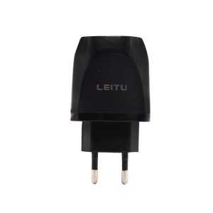 شارژر دیواری لیتو مدل LEITU LH - 19 به همراه کابل تبدیل MICROUSB