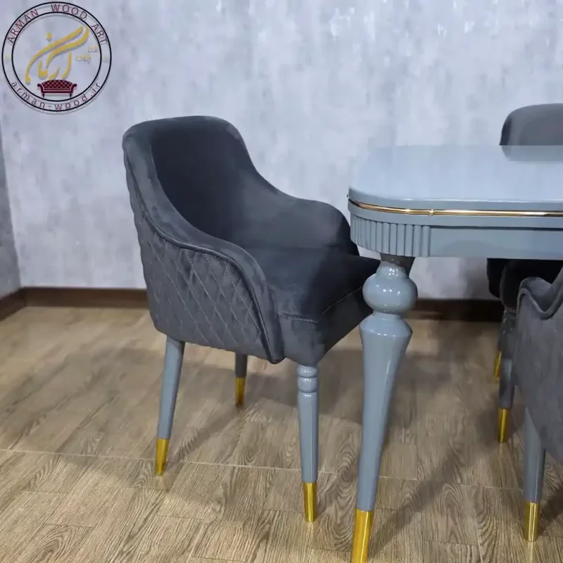 میز ناهارخوری چوبی 4 نفره جیکا- 1625
