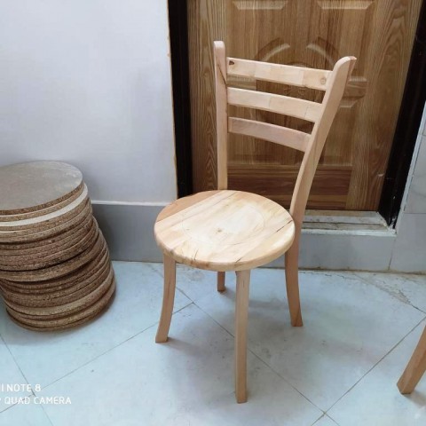 صندلی 3 تیره کف چوب راش کد 169
