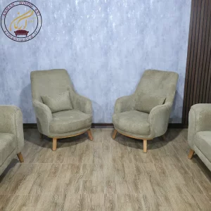 مبل های تک مدل بامبو رنگ شتری