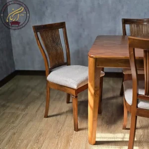 میز ناهار خوری 6 نفره چوبی مدل پیکاسو و مارال -1619