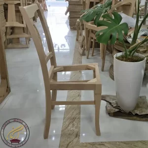 صندلی خام چوبی مدل گلدیس