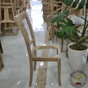 صندلی خام چوبی کیمیا - کد1628