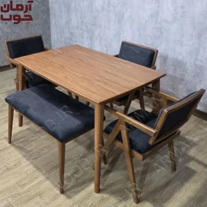 میز ناهار خوری با صندلی نیمکتی کرولا و سپهر